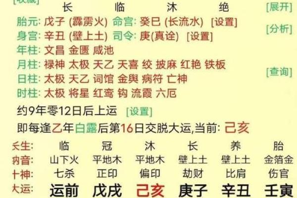 八字命理测试分析 八字命理测试分析