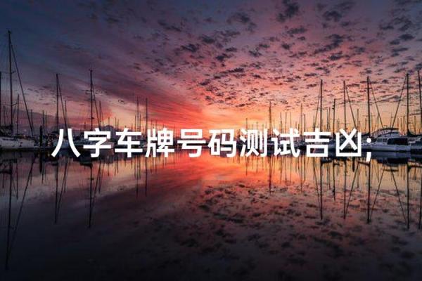 免费算八字选车牌,帮你挑选适合的车牌号 免费算八字选车牌,帮你挑选适合的车牌号