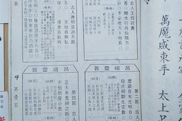 观音灵签14签婚姻分手 观音灵签14签婚姻分手