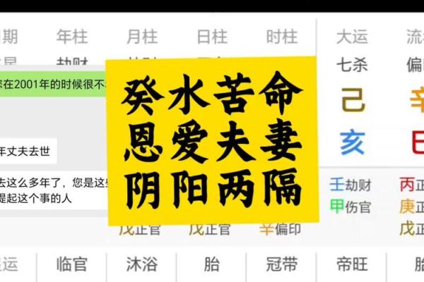 阴阳八字 阴阳八字