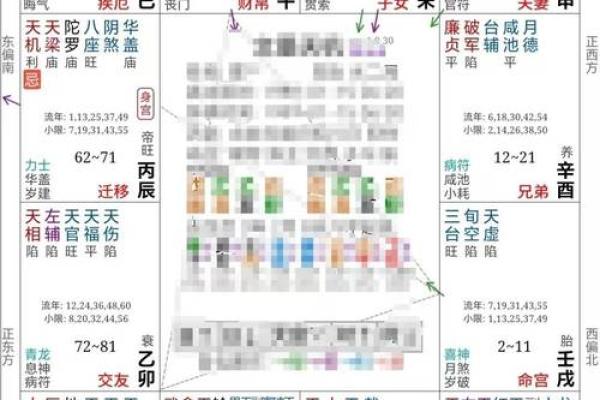 紫薇斗数生肖表