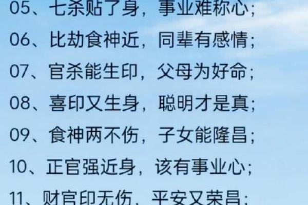 有名气的八字口诀〈2〉