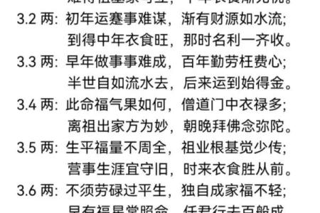 正确的称骨算命表 如何使用准确的称骨算命表