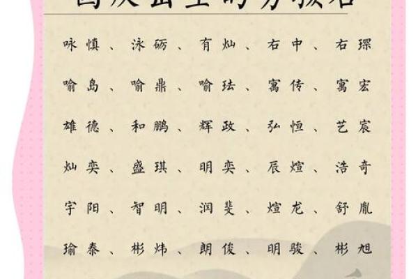 2019年5月14号寅时出生的男孩应该起什么样的名字姓名