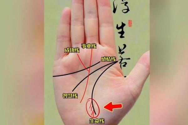风水手相：生命线短的女人短命吗