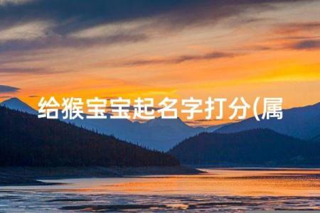 2月份出生的属猴男孩要怎样取名呢？姓名