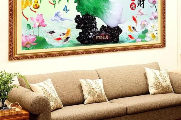 夫妻都属龙,孩子属兔,客厅挂什么画风水好？