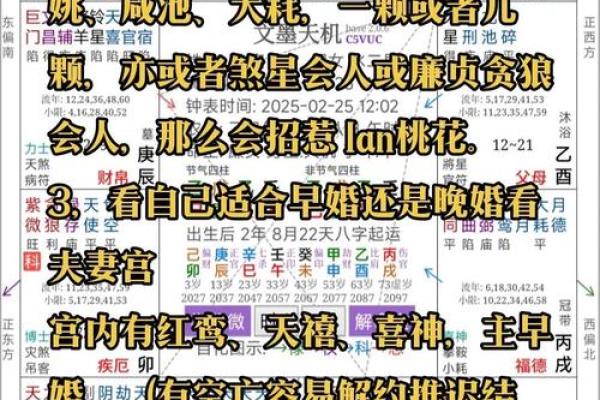 真正的桃花八字命理分析