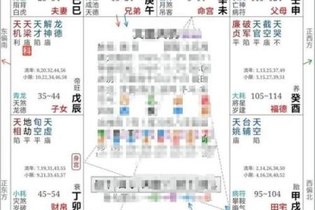 紫薇七杀文曲在疾厄宫