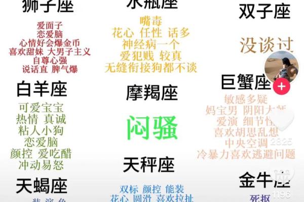 当女生问我是哪个星座的时候