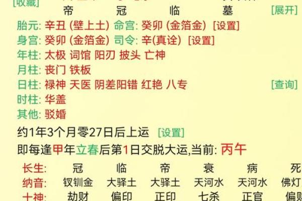 取名字大全生辰八字