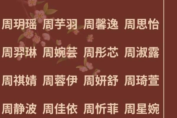 2019年出生的姓周女孩如何起名,宜用什么字姓名_1 2019年出生的姓周女孩如何起名,宜用什么字姓名_1