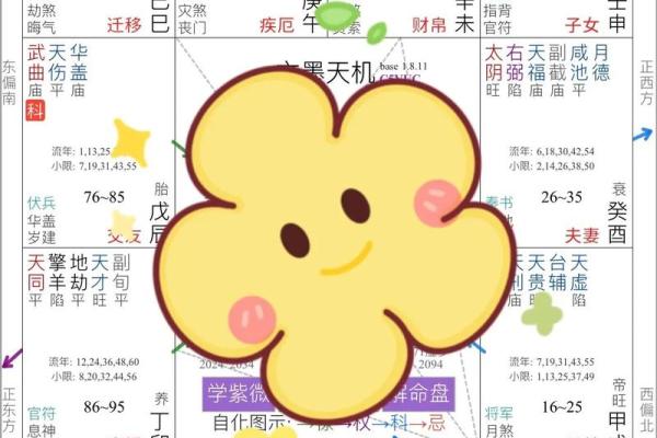 紫微斗数之岁限的经验论断：岁限应注意的几种凶格