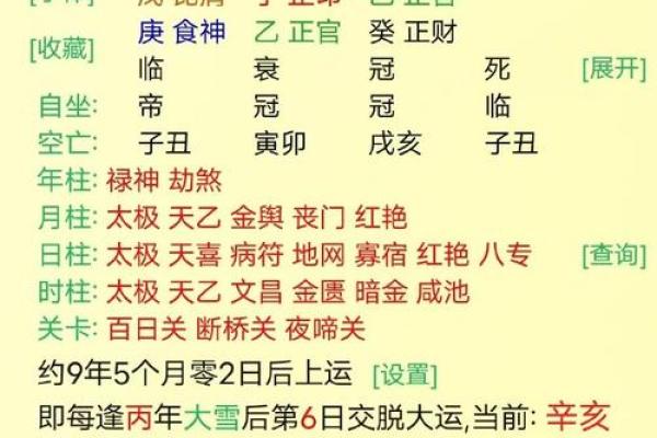 当大官的八字
