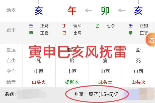 八字地支为亥的女命