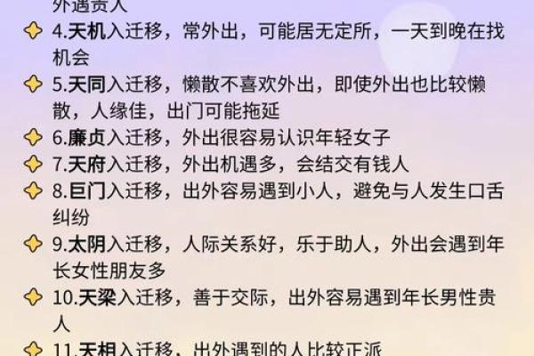 紫薇斗数流年看外出 紫薇斗数流年看外出