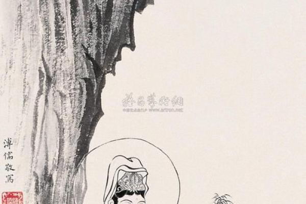 观音灵签水墨81 观音灵签水墨81