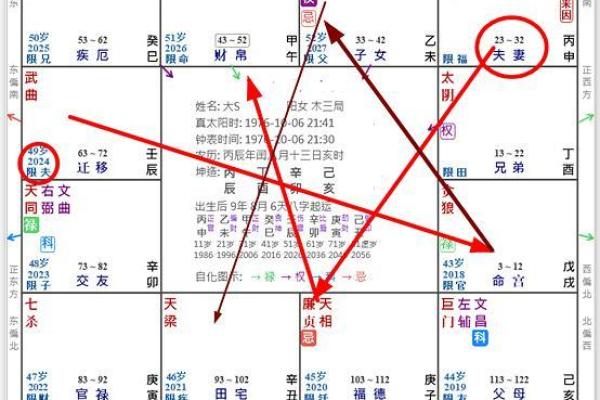 紫薇斗数先天盘