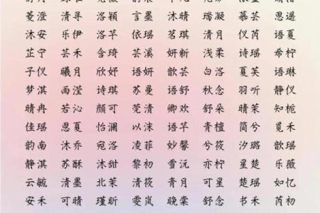 女孩取名按字辈算命