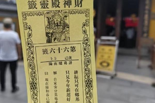 财神殿灵签35
