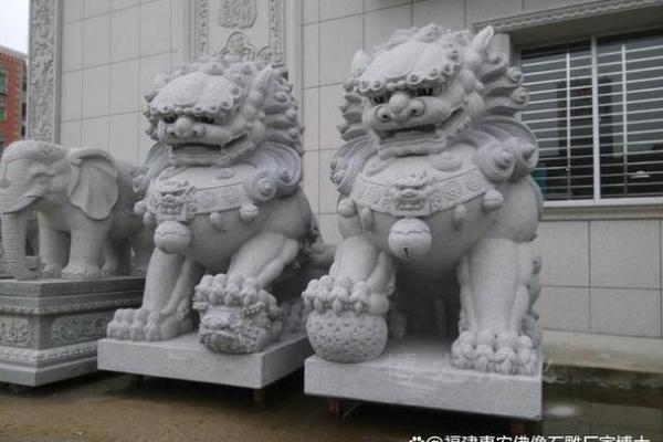 商业风水引财气,石狮子的讲究 商业风水引财气,石狮子的讲究