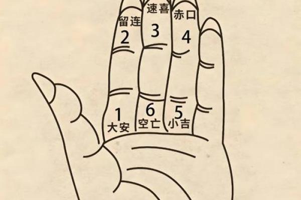 掐指算命的方法