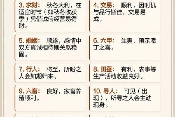 观音灵签73签解