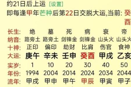 算命的中年是几岁