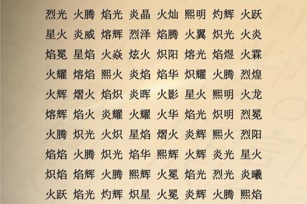 八字中火代表什么