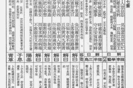 玄武山佛祖灵签34