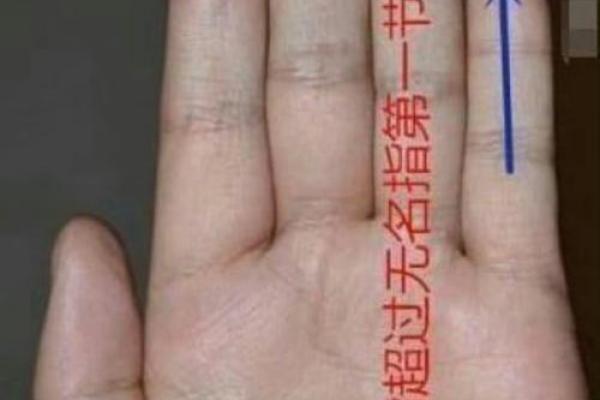 图解：手相金星环算命