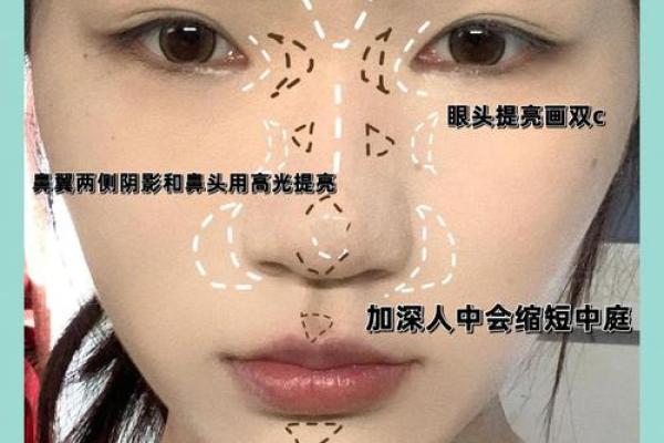 鼻子八字型特征及处理技巧！