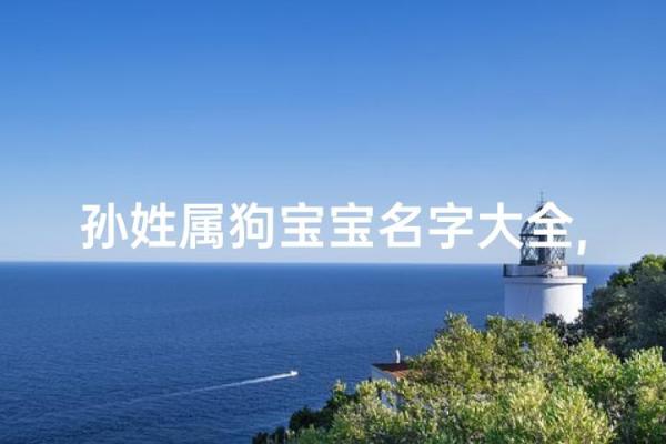 早上出生的属狗男孩怎么取名 ，宜用什么字姓名