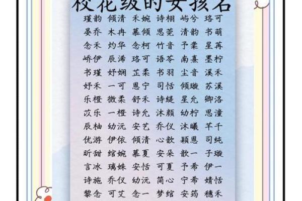 季姓女孩名字大全-季姓女孩起名字大全-季姓名字大全姓名