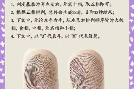 手相算命图解指纹的奥秘