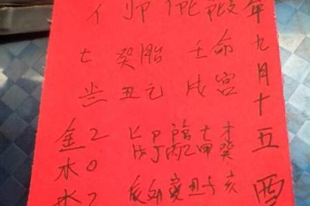 农历批生辰八字