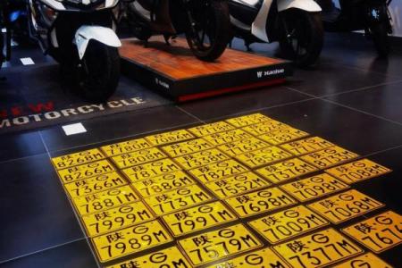 摩托车车牌号吉凶测试打分