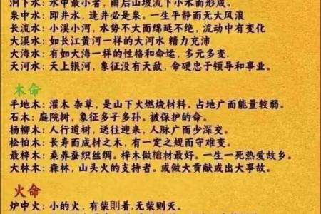 纳音算命断八字命