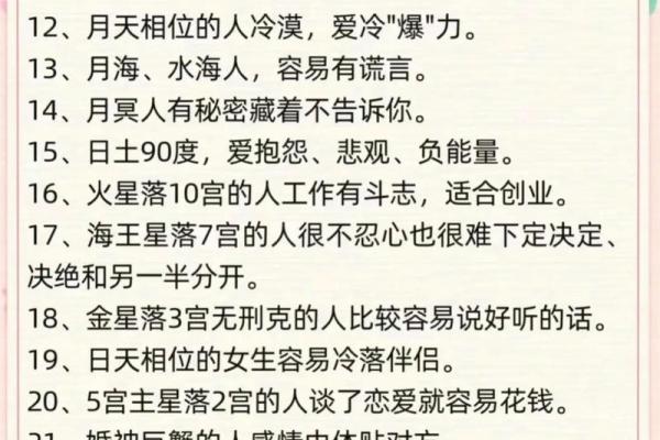 适合做网红的星盘配置