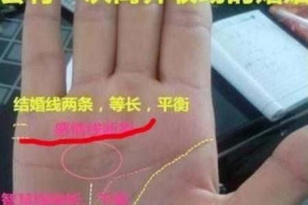 看手相算命图解：手相看婚姻