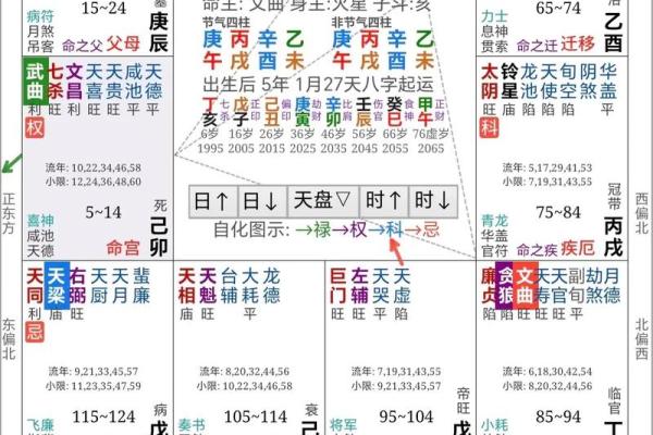 紫薇斗数旺陷平