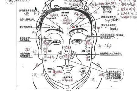 摸眉心算命